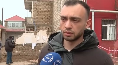 &ldquo;Evi 13 ildir almışam, kollektor üzərində tikildiyini bilmirdim&rdquo; - Video