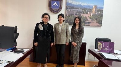 ADNSU Əl-Fərabi adına Qazax Milli Universiteti ilə əməkdaşlığı daha da inkişaf etdirəcək - FOTO