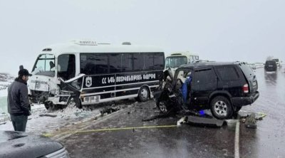 Paşinyanın kortejində QƏZA - 1 ölü, 12 yaralı