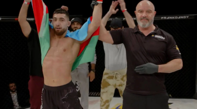 Əli Quliyev MMA turnirində qələbə qazandı - FOTO