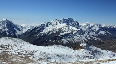 FAKTİKİ HAVA: Şahdağa qar yağıb