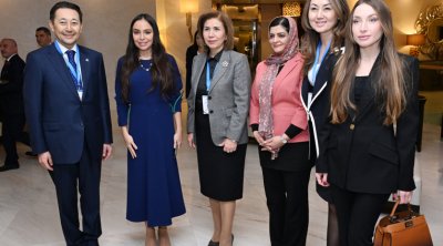 Leyla və Alena Əliyevalar Bakıda beynəlxalq konfransın AÇILIŞ MƏRASİMİNDƏ &ndash; FOTO