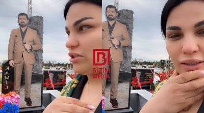 Faciəvi şəkildə həlak olan müğənninin məzarından PAYLAŞIM ETDİ - VİDEO