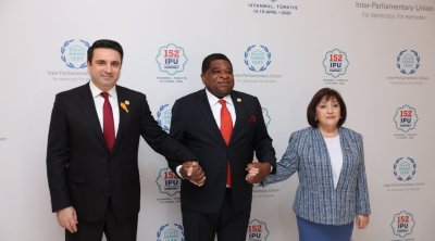 Sahibə Qafarova-Alen Simonyan görüşündə hansı məsələlər müzakirə olunub? &ndash; VİDEO