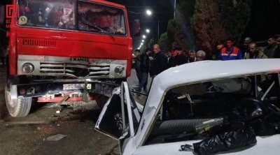 Ağcabədidə ağır qəza - Ölən və yaralananlar var - VİDEO