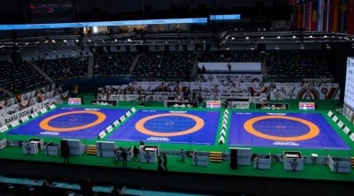 Avropa çempionatı: 2 qadın güləşçimiz yarımfinalda - FOTO