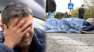 Sürücü 16 yaşlı oğlanı maşınla vurdu, göz yaşını saxlaya bilmədi &ndash; VİDEO