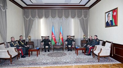 Metin Tokel Azərbaycanda rəsmi səfərdədir - FOTO