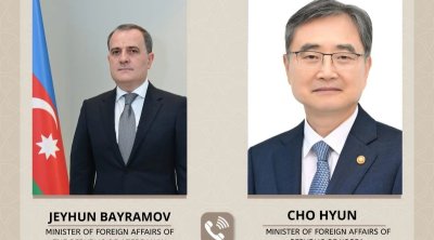 Ceyhun Bayramov koreyalı həmkarı ilə nələri müzakirə edib?