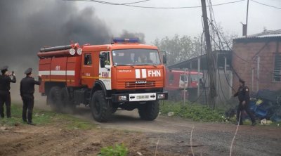 FHN Oğuzda 254 şəxsi heyət və 41 texnika ilə təlim keçirdi - FOTO/VİDEO