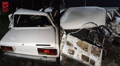 Goranboyda AĞIR QƏZA &ndash; Ölən və yaralananlar var &ndash; FOTO