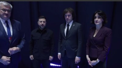 Zelenski Kobaxidze ilə görüşdü: Son beş ildə ilk dəfə - VİDEO