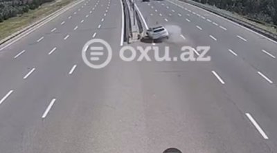 Bakıda ölümlə nəticələnən dəhşətli qəzanın ANBAAN VİDEOSU