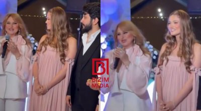 Mələkxanım Eyubova yeni doğulan nəvəsinə məclis KEÇİRDİ - VİDEO