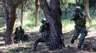 Hərbçilərimiz Türkiyədə təlimdə - FOTO/VİDEO