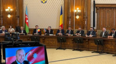 Rumıniya Senatında Ümummilli Lider Heydər Əliyevin anadan olmasının 103-cü ildönümü qeyd olunub &ndash; FOTO