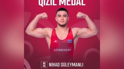 Daha bir güləşçimiz Avropa çempionu oldu