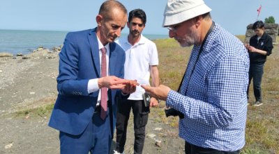 Xəzərin Lənkəran sahillərində Orta əsrlərə aid yaşayış məskəni TAPILDI &ndash; FOTO