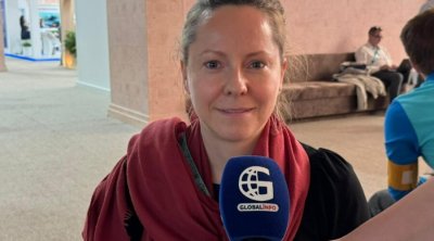 Alman qonağı Bakıda heyrətləndirən bina &ndash; FOTO
