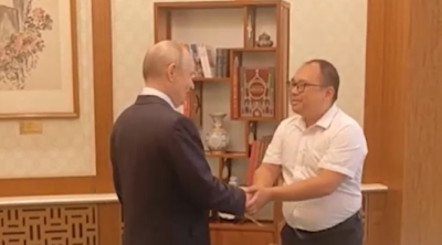 Uşaq ikən Putinlə ilə görüşmüşdü &ndash; Bu dəfə də arzusu çin oldu - VİDEO