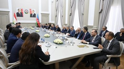 Azərbaycan&ndash;Tacikistan Hökumətlərarası Komissiyasının 8-ci iclası keçirildi - FOTO