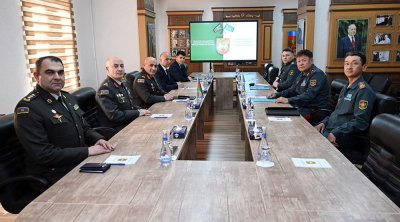 Qazaxıstan generalları Azərbaycanda