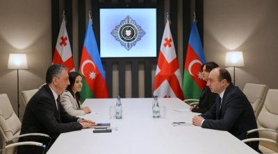 Gürcüstandakı səfirimiz bu ölkənin Dövlət Təhlükəsizlik Xidmətinin rəisi ilə görüşdü