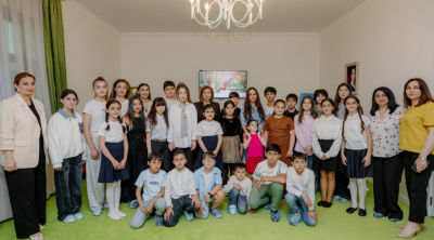 Leyla Əliyeva və Alona Əliyeva Sosial Reabilitasiya Mərkəzində - FOTO