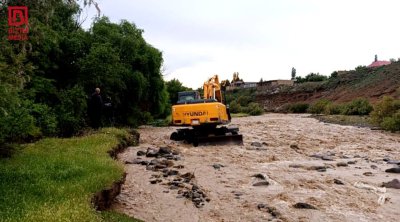 Goranboyda intensiv yağışların törətdiyi FƏSADLAR &ndash; FOTO