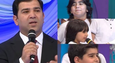 Babək Niftəliyev efirə oğulları ilə çıxdı - VİDEO