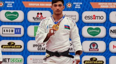 Cüdoçumuz Avropa Kubokunda qızıl medal qazandı