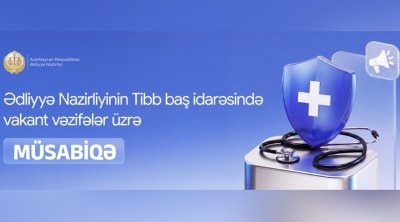 Ədliyyə Nazirliyində çalışmaq istəyənlərin NƏZƏRİNƏ &ndash; Vakansiyalar VAR
