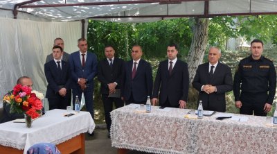 Qusarın icra başçısı Langi kəndində: müraciətlərdə yol təmiri, su, qaz problemi, tibb məntəqəsinin yaradılması var - FOTOLAR