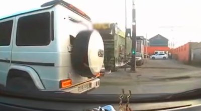 “Galendewagen”lə insident törədən sürücü həbs olundu