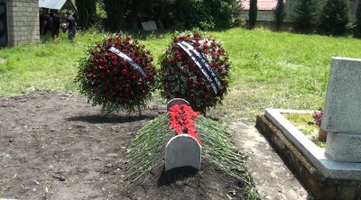 Azov dənizində həlak olan kapitan köməkçisi DƏFN EDİLDİ - FOTO/VİDEO