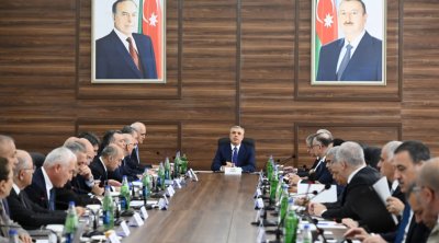 Samir Nuriyev Ağdərədə iclas keçirdi &ndash; FOTO