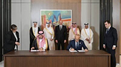 "Sumqayıt Yeni Tullantı Sutəmizləyici Qurğunun tikintisi" üzrə kredit sazişi İMZALANDI &ndash; FOTO