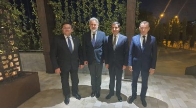 Hikmət Hacıyev rumıniyalı həmkarı ilə görüşdü &ndash; Nələr müzakirə edildi? &ndash; FOTO