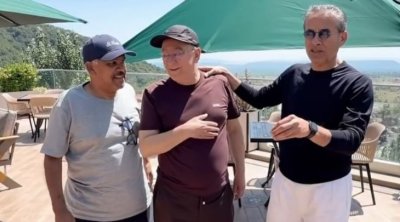 Qəbələdə maraqlı görüş: Kəmaləddin Heydərov məşhur ərəblərlə - VİDEO