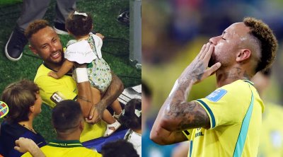 Neymar DÇ-2026-dakı debüt matçından sonra ailəsi ilə bir araya gəldi &ndash; VİDEO