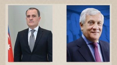Ceyhun Bayramov Antonio Tayani ilə DANIŞDI