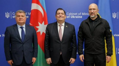 Azərbaycanlı deputatlar Ukraynanın energetika naziri ilə görüşdülər