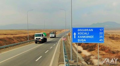 Xankəndiyə gedən avtomobil yolundan YENİ XƏBƏR VAR