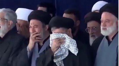 Xameneinin oğulları ilk dəfə görüntüləndi - VİDEO