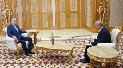 Qurbanqulu Berdiməhəmmədov "Dostlug" tankerinə görə Azərbaycana təşəkkür etdi