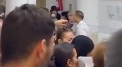 1 saatlıq nasazlıq xəstəxanada bu görüntünü yaratdı &ndash; Video