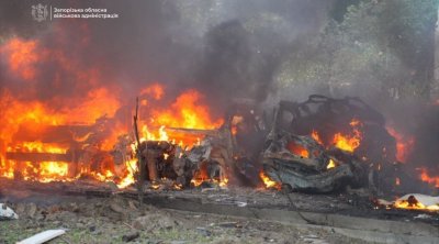Rusiyadan Zaporojyeni BOMBALADI – Ölən və yaralılar var – VİDEO