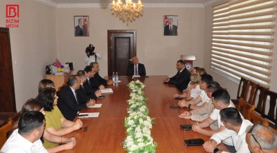 Şabranda jurnalistlərlə ilk görüş keçirilib – FOTO/VİDEO