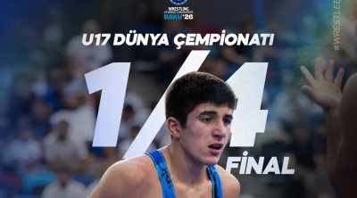 Dünya çempionatı: Elmir Çərkəzov yarımfinalda