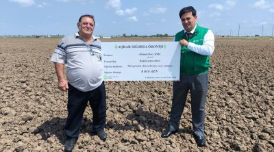 Azərbaycanda İLK DƏFƏ - Fermer 8614 manat sığorta aldı - FOTO